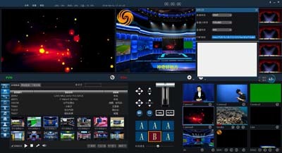 真三维虚拟演播室的优点和特点